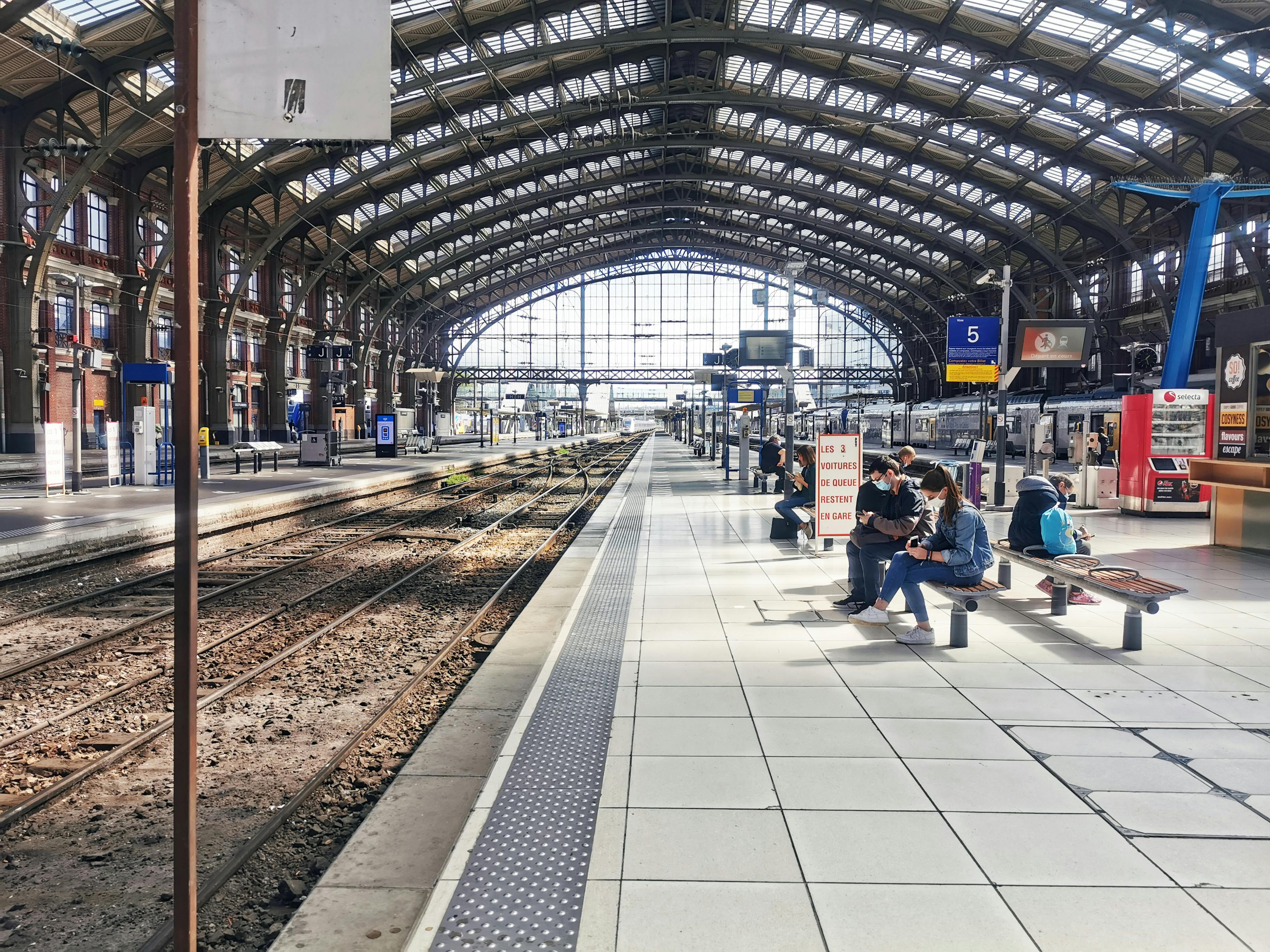 Service de transport vers les gares de Lille